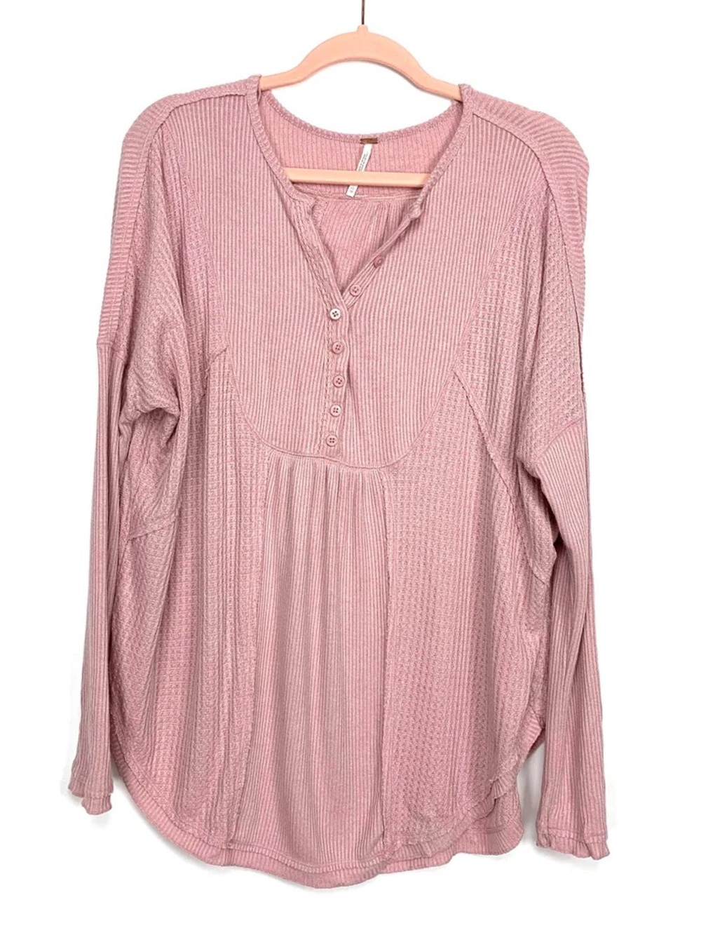 Free People Leo Henley Long-sleeve
